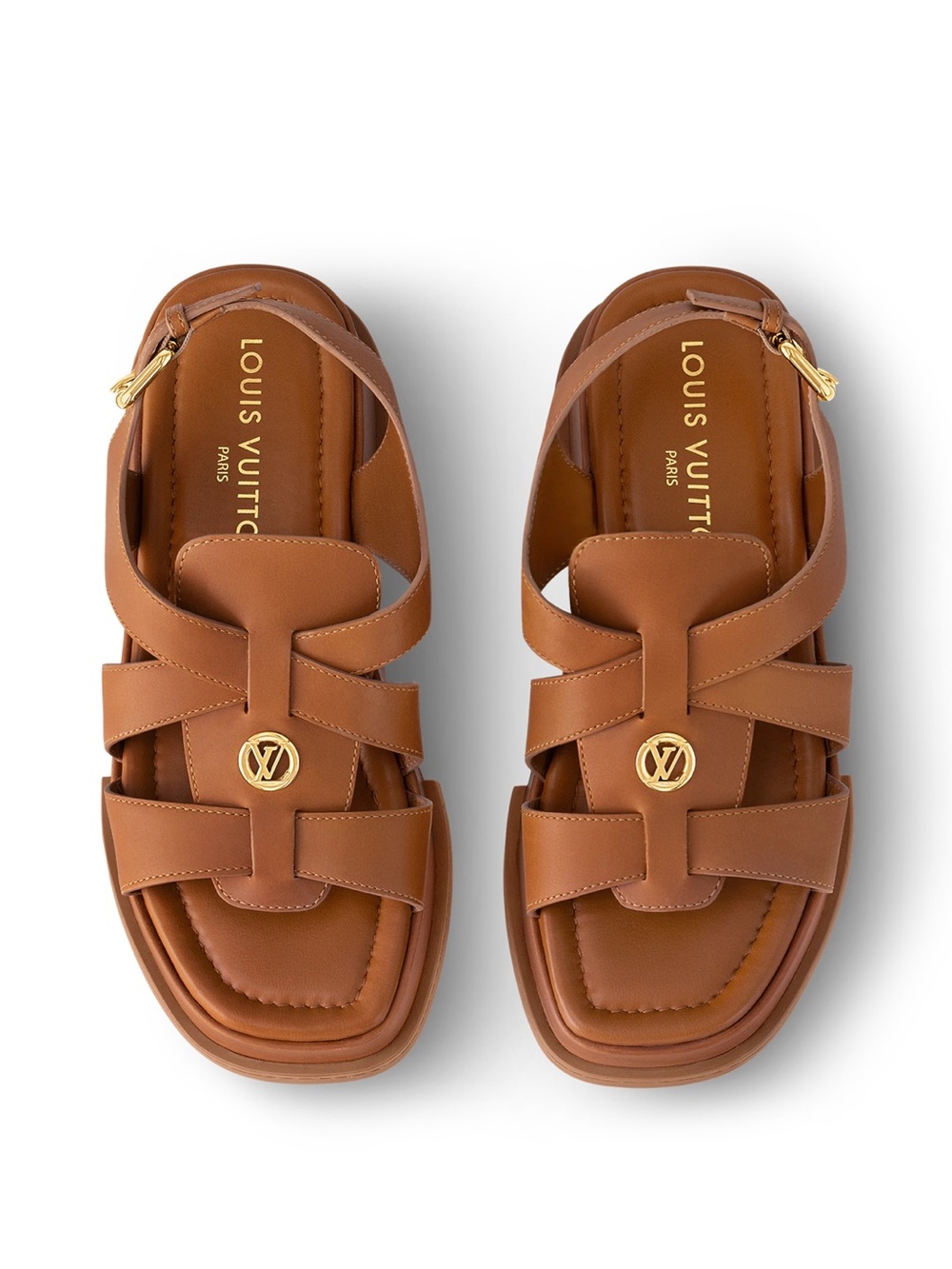 Louis Vuitton Maya Flatform Sandals
